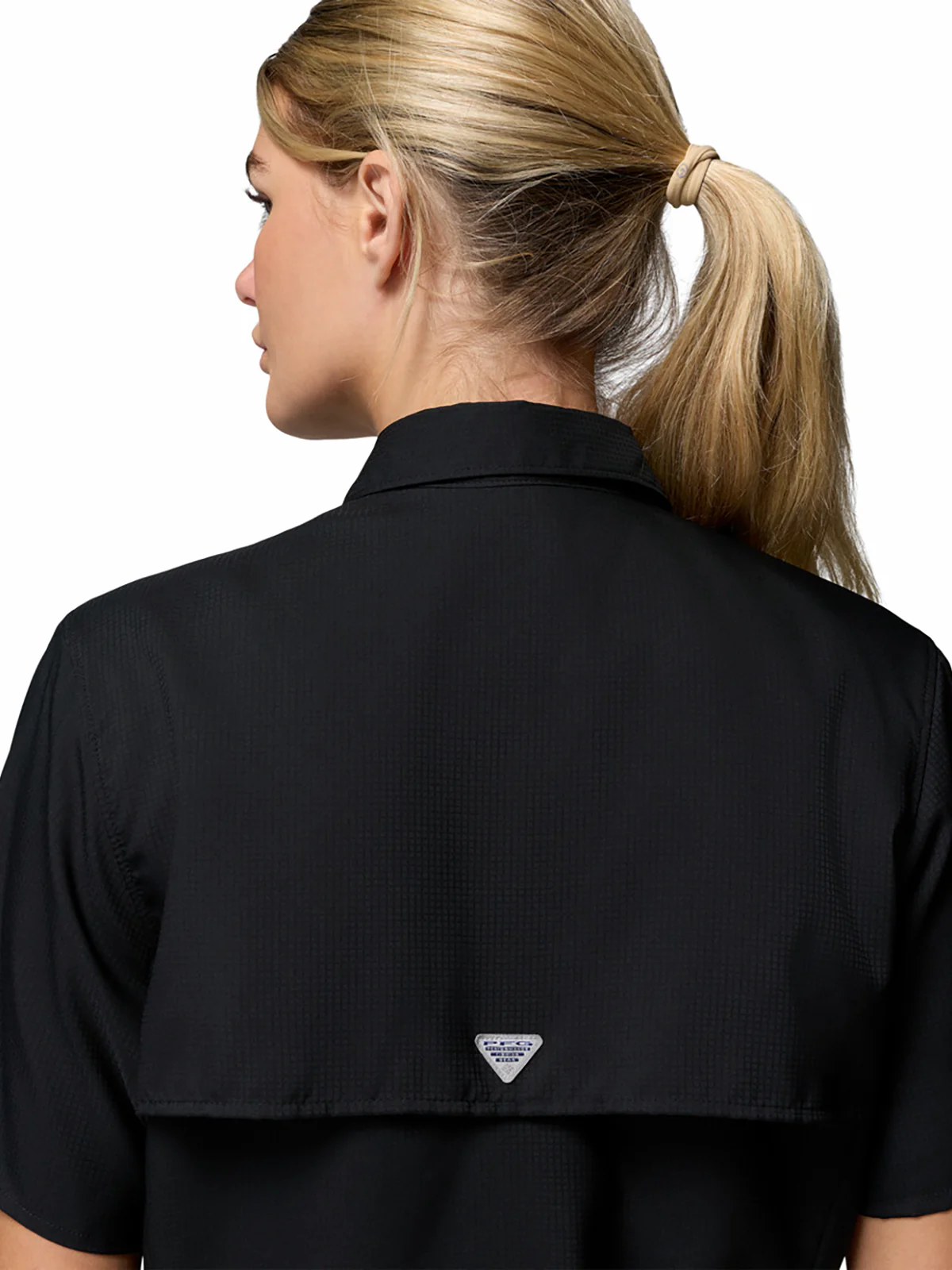 Blusa Para Mujer Manga Corta PFG Tamiami™ II Negra Vestuario - Image 6