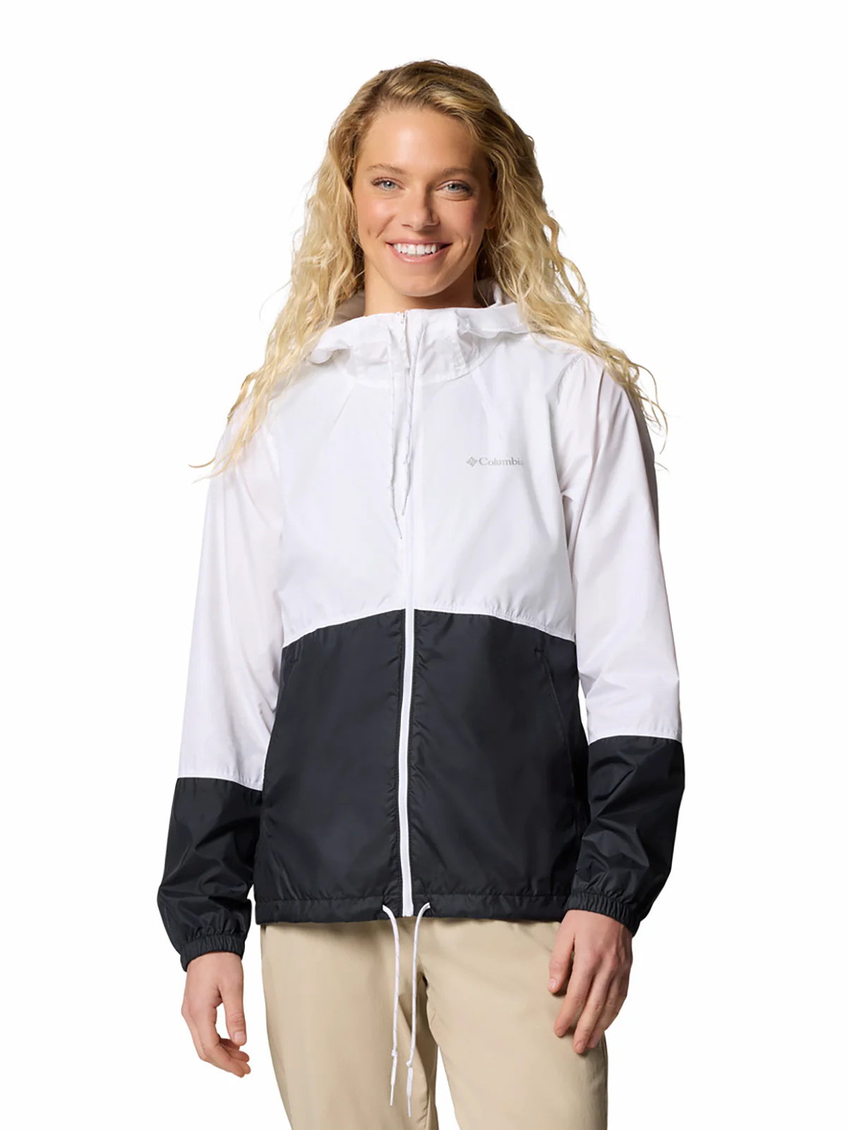 Casaca Para Mujer Cortaviento Flash Forward™ II Blanca Vestuario