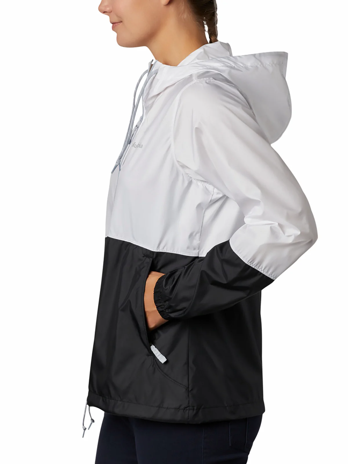 Casaca Para Mujer Cortaviento Flash Forward™ II Blanca Vestuario - Image 3