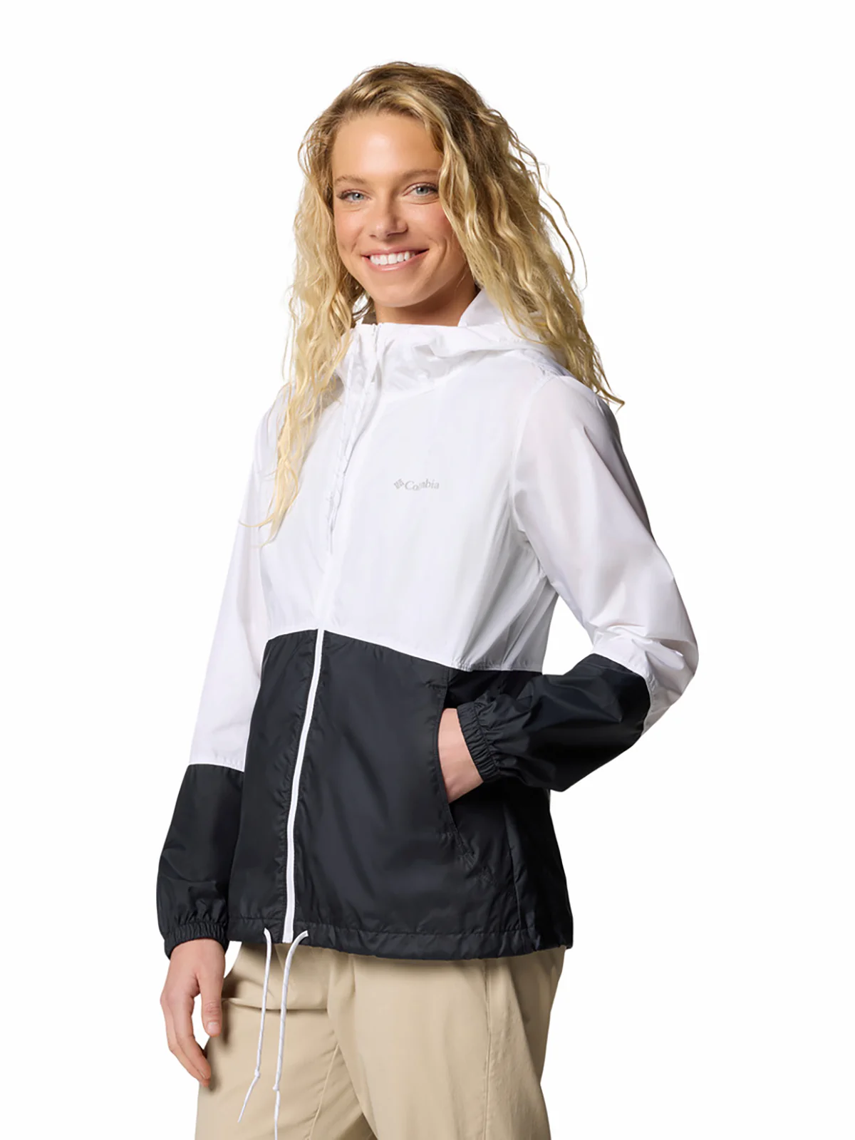 Casaca Para Mujer Cortaviento Flash Forward™ II Blanca Vestuario - Image 4