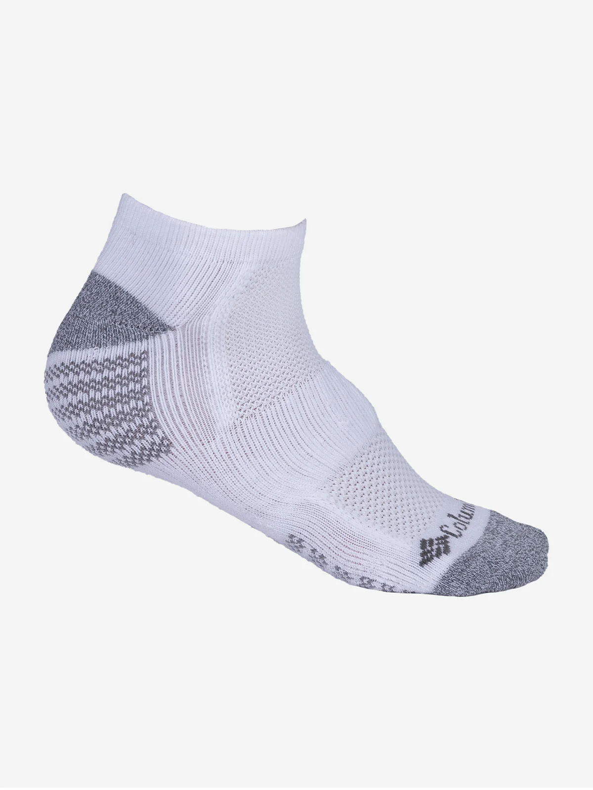 Medias Para Hombre 6 Pack - No Show Fashion Blancas Columbia - Image 2