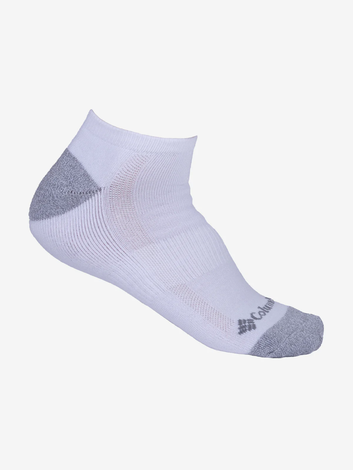 Medias Unisex 3 Pack - No Show Half Cushion Blanco Columbia - Image 2