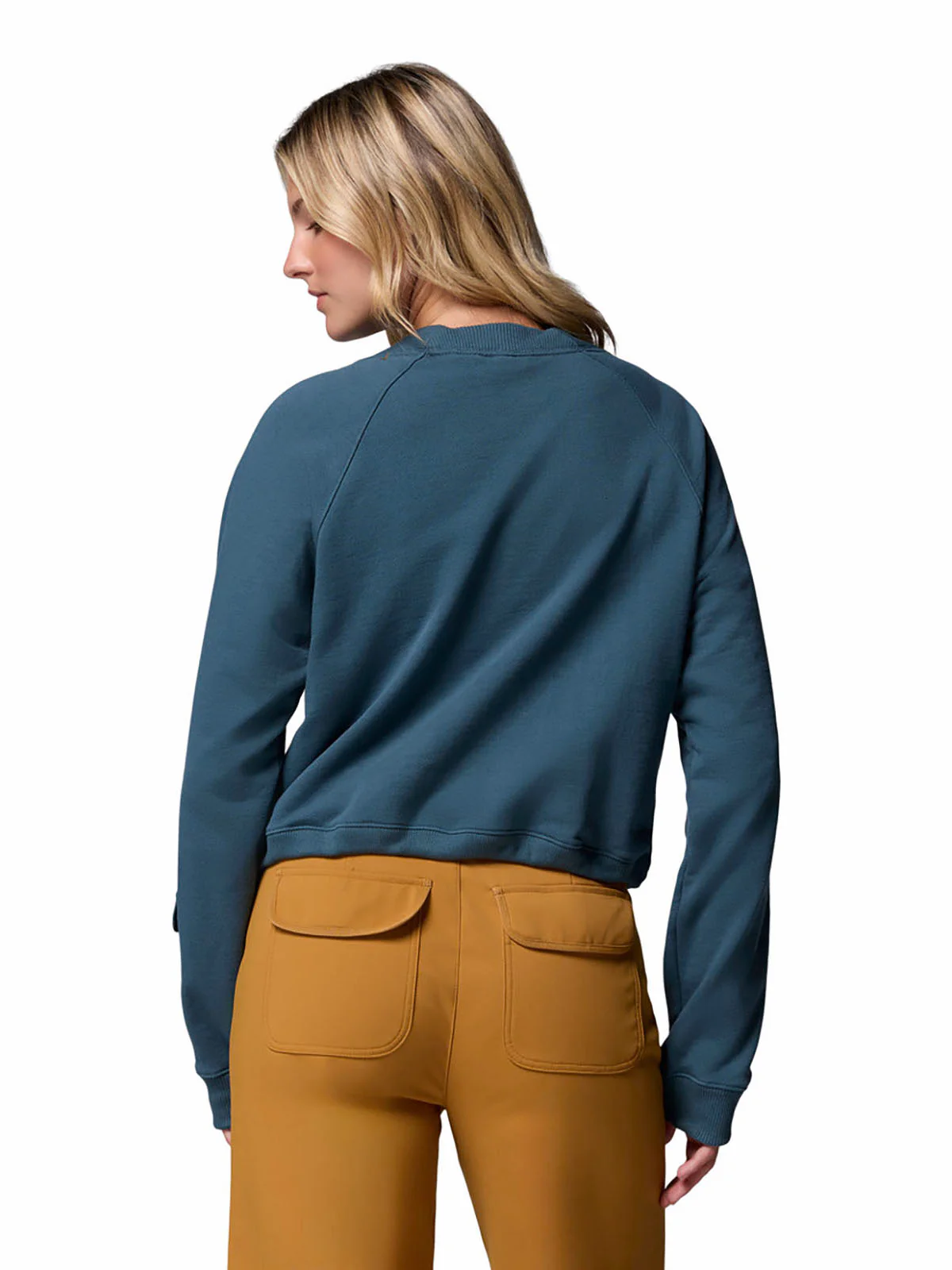 Polerón Mujer High Cascades™ Crop French Terry - Image 3