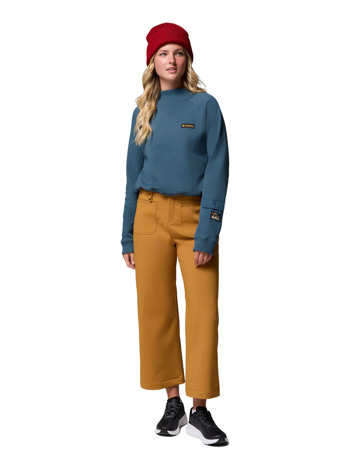 Polerón Mujer High Cascades™ Crop French Terry - Image 4